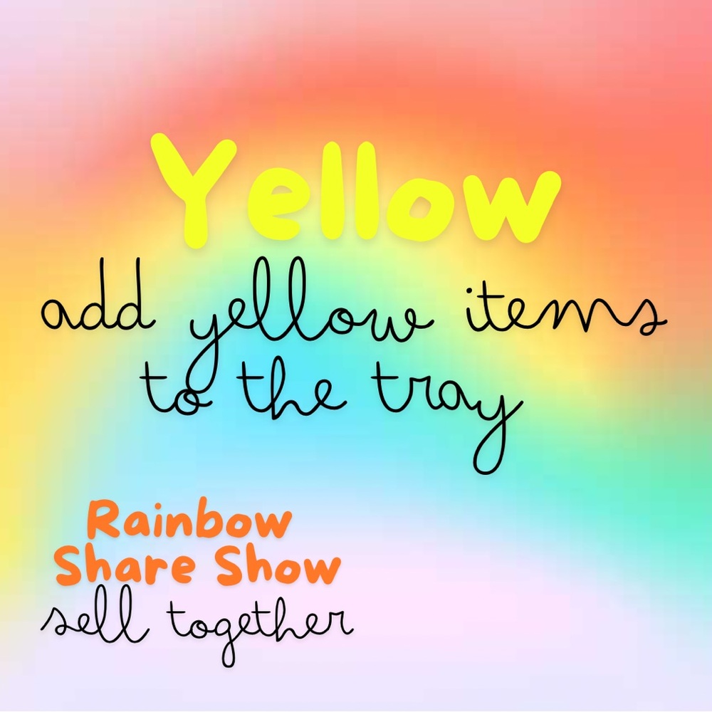 Yellow items